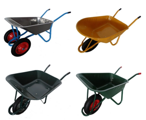 outils 150kg de chariot de jardin de 540mm brouette de 6 pi3 avec le cadre en acier 0