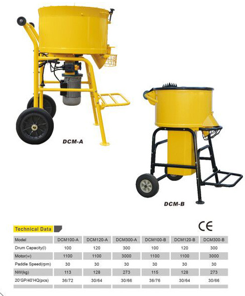 Fonctionnement de réparation de Mini Concrete Mixer Machine Silent de structure 3