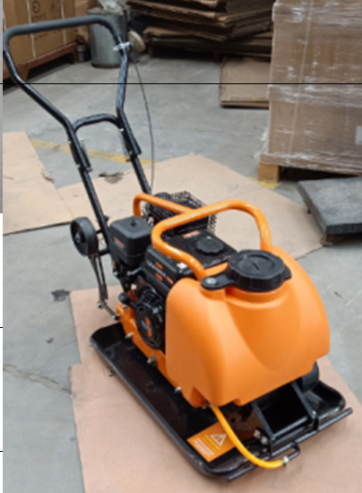 Compacteur alimenté au gaz de plat de bourreur du compacteur 5.5HP de plat de réparation de route 1