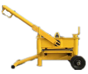 Les machines-outils de construction de jardin remettent la découpeuse de brique de la poussée 45kg 0