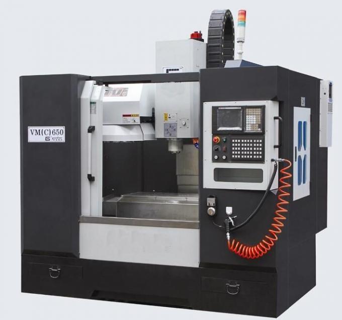 la fraiseuse en métal de la commande numérique par ordinateur 380V avec le pied capitonne le centre d'usinage de commande numérique par ordinateur 0