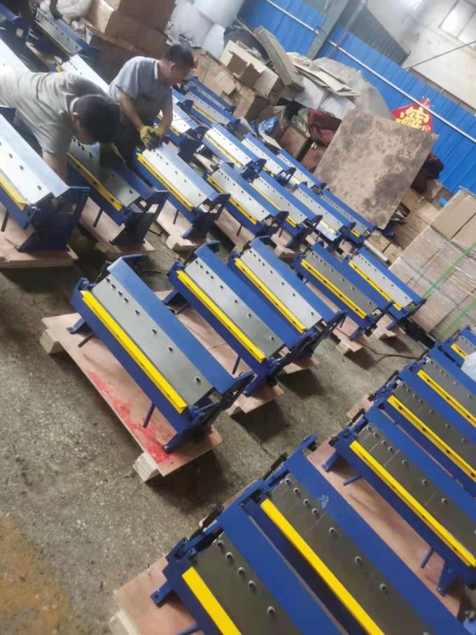 machine électrique de pliage en métal de frein de découpeuse de cisaillement de main de 1220mm 1