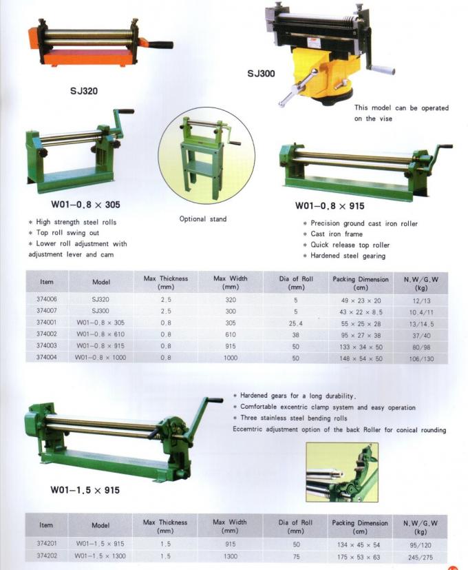 Machine à cintrer de main de cisaillement de découpeuse de rouleau semi-automatique d'OIN 0