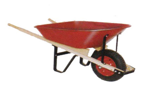 outils 150kg de chariot de jardin de 540mm brouette de 6 pi3 avec le cadre en acier