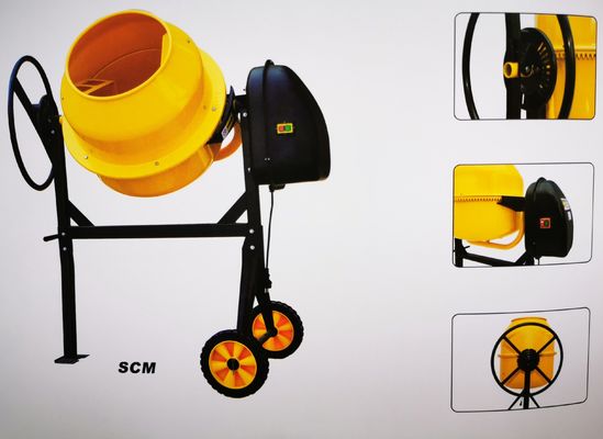 L'EMC a approuvé le mélangeur concret concret diesel du mélangeur 500l pour la réparation à la maison