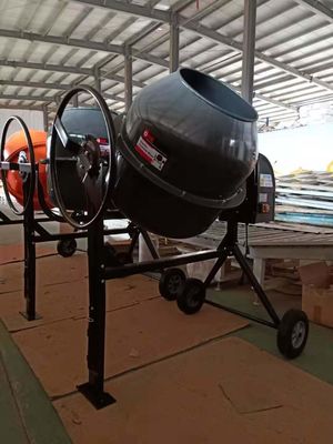 malaxeur de ciment de 160L Mini Concrete Mixer Machine Yellow