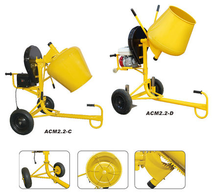poids de 650W Mini Concrete Mixer Machine Light avec Mini Pump