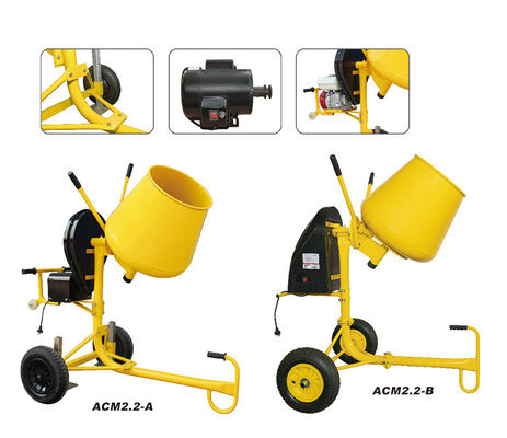 poids de 650W Mini Concrete Mixer Machine Light avec Mini Pump