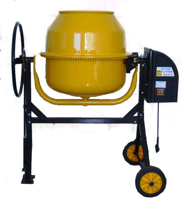 mélangeur de ciment électrique de brouette de roue de la machine 140L du mélangeur 500W concret