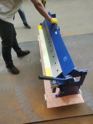 machine électrique de pliage en métal de frein de découpeuse de cisaillement de main de 1220mm