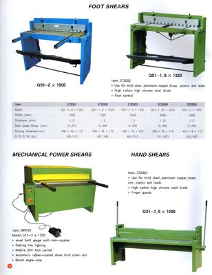 Machine à cintrer de main de cisaillement de découpeuse de rouleau semi-automatique d'OIN