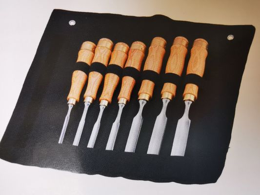 Le burin en bois de tour de GV a placé les outils de rotation de travail du bois unicolore