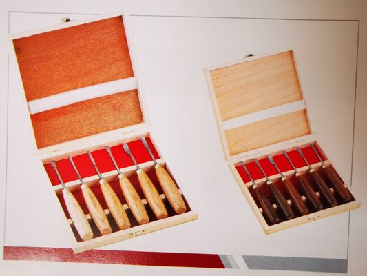les trousses d'outils du bois de tour de 160mm ont adapté Logo Wood Turning Machine aux besoins du client