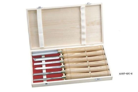 En bois tour de poinçon rond trousse d'outils le GV tournant le bois découpant pour le travail du bois