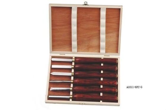 En bois tour de poinçon rond trousse d'outils le GV tournant le bois découpant pour le travail du bois