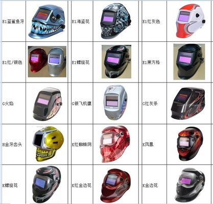 Casque de soudure de masque de Printed Solar Protective d'électricien