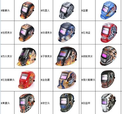 Casque de soudure de masque de Printed Solar Protective d'électricien