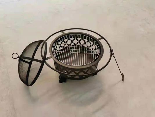 Fourneau de chauffage extérieur d'OIN de machines-outils portatives de jardin pour le barbecue