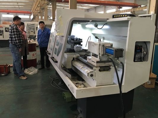 Tour automatique de précision horizontale de commande numérique par ordinateur du tour 360mm en métal de la commande numérique par ordinateur Ck6136